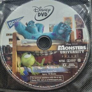 Disney Pixar Monsters University DVD - Blue and Green